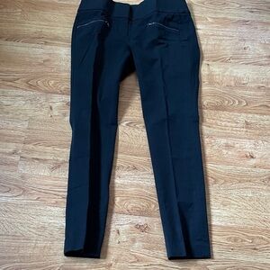LOFT Black Straight Leg Tailored Pants